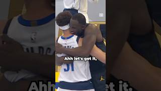 Draymond mic’d up in Klay’s return 🎤 [upl. by Leumhs]