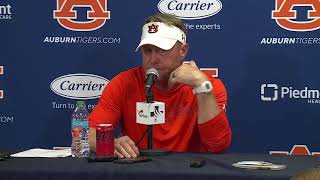 LIVE Hugh Freeze speaks after the Sooners stun Auburn 2721 [upl. by Button]