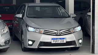 TOYOTA COROLLA XEI 2015 EM DETALHES ZÉ RACING [upl. by Ylac874]