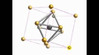 Carbon in crystal structure of austenitic iron [upl. by Annunciata]