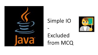 Java  Simple input and output IO [upl. by Nelleus]