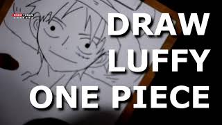 Just Like Eiichiro Oda Draw Luffy • One Piece [upl. by Assanav]