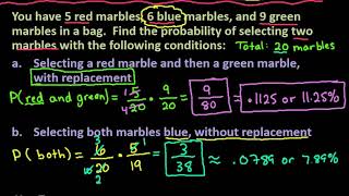 quotAndquot Probability Rules with Examples [upl. by Ojyma]