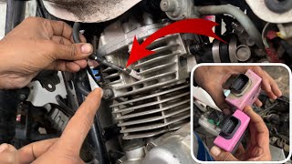 Bajaj v15 bike starting problems and fual miter not working kase sahi kare Dekhiy [upl. by Tsenre552]