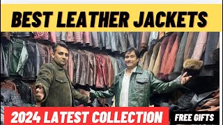 Cheapest Leather Jacket  Best Leather Jackets In Delhi  Original Leather jackets shop [upl. by Holle]