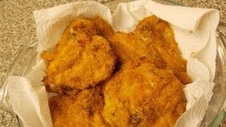 Crispy Oven Fried Chicken Quick and Easy by Hubby and The Wife [upl. by Rella]