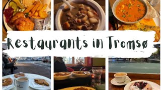 RESTAURANTS IN TROMSØ  WHERE AND WHAT TO EAT [upl. by Deane]