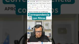 Cómo enviar correspondencia con restricciones y filtros en Word desde Excel [upl. by Yadrahs490]