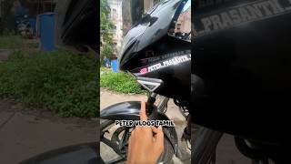 Pulsar 220F White Colour Fairing Indicator  Peter Vlogs Tamil [upl. by Harrison]