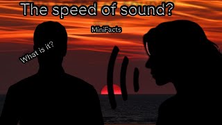 What is the speed of sound [upl. by Audra]