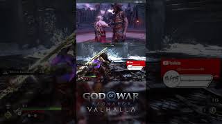 Fiske Fight No Damage God of War Ragnarök Valhalla [upl. by Chessy]