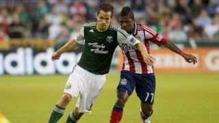 HIGHLIGHTS Portland Timbers vs Chivas USA July 28 2012 [upl. by Nelyk]