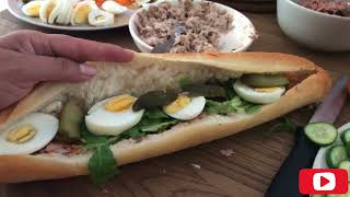 Bocadillos sandwich marocain بوكاديوس تطوان sandwich [upl. by Yart222]