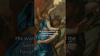 A mythical story of Rome… The abduction of the Sabine Women history art painting [upl. by Gilliam]