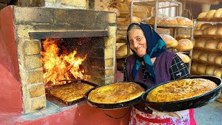 Baking Homemade Traditional Azerbaijani Breads in the Oven Easy Bread Recipes [upl. by Mcfarland]