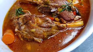 Juicy and Fall off Bone Instant Pot Lamb Shank Recipe Easy Recipe [upl. by Cymbre363]