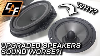 4 Reasons ONLY Upgrading Speakers might not sound good [upl. by Mont]