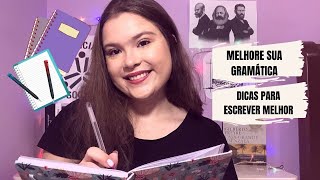 COMO ESCREVER MELHOR I 4 dicas para melhorar a gramática na redação [upl. by Mandych8]