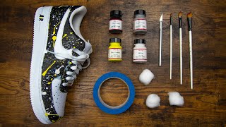 How To Customize Nike AF1s 🎨👟 EASY [upl. by Witcher]