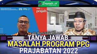 Dr Romi Siswanto MSi Menjawab Pertanyaan Peserta PPG Prajabatan Suyantoid [upl. by Irbmac]