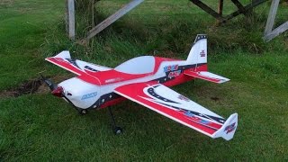 HobbyKing Edge 540T EPPLight Plywood 3D Aerobatic Airplane  20140722 [upl. by Ahsertal836]