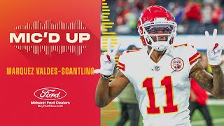 Marquez ValdesScantling Micd Up quotFinna take it overquot  Chiefs vs Chargers [upl. by Ecinev]