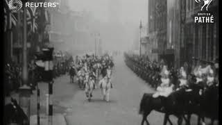 ROYAL Hollands Queen Juliana visits England 1950 [upl. by Boesch686]