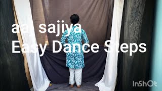 AajSajeya  Easy Dance Steps Tutorial  weddingdance [upl. by Aicnatsnoc]