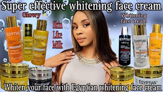 Super Effective whitening Face Creams For Flawless face  Egyptian halfcast whitening face cream [upl. by Angeline]