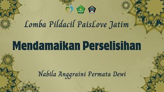 DacilPAISLoveFestivalPAIJatim202458 Nabila Anggraini Permata Dewi  UPT SD Negeri Nglegok 01 [upl. by Haelem]