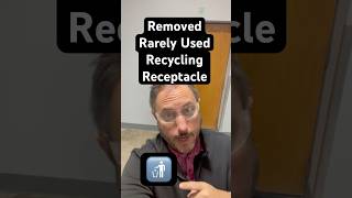 Removed Rarely Used Recycling Receptacle fixwhatbugsyou [upl. by Deborath334]