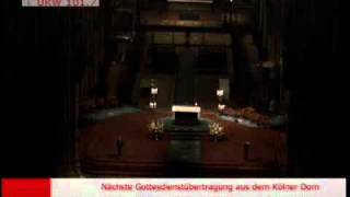 Hochfest Maria Himmelfahrt im Hohen Dom zu Köln 2010  Auszug [upl. by Adla]