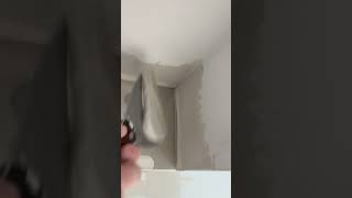 drywall tip how to use corner trowel [upl. by Lalad]