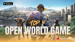 Top 5 MustPlay Open World Mobile Games for Android [upl. by Wren]