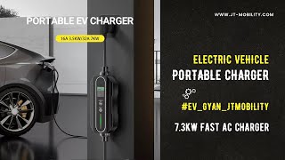 Level2 Type 2 IEC 621962 Portable EV Charger  Home EV Charger  OnBoard EV Charger [upl. by Lemay]