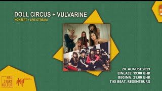 DOLL CIRCUS  VULVARINE Konzert  Live Stream [upl. by Arotal82]