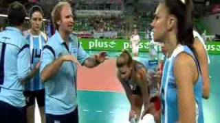 ARGENTINA VS DOMINICANA WORLD GRAND PRIX VOLLEYBALL 2011 [upl. by Lanette]