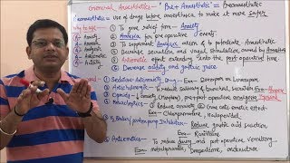 General Anaesthetics Part 01 Pre Anaesthetics Drugs  General Anaesthetics  Anaesthetics Types [upl. by Nirda]