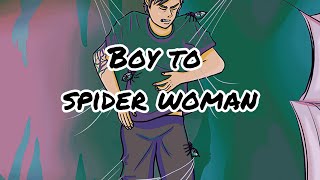 TG TF Boy into Spider Woman [upl. by Siubhan664]