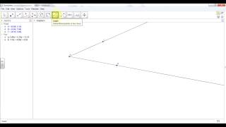 Geogebra tutorial Constructions [upl. by Ennaisoj]