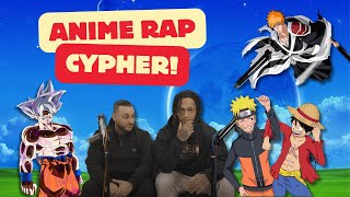 KINGS OF ANIME RAP CYPHER  DizzyEight ft VI Seconds Jamar Rose Mix Williams amp Geno Five REACTION [upl. by Manny]