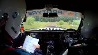 Kielder forest rally 2024 Chevette HSR incar Ben Jemison  Dave Jackson SS6 Sheperdshield [upl. by Poock325]