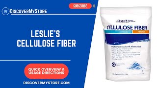 Leslies Cellulose Fiber [upl. by Litt745]