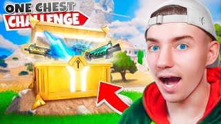 NUR EINE KISTE CHALLENGE in FORTNITE SEASON 2 🔥😱 [upl. by Moreland]