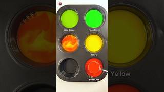 Color mixing  3 primary colors colormixing satisfying mixedcolors asmr [upl. by Ikcir]