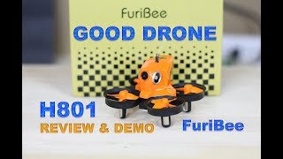 H801 FuriBee Mini Drone  Really GOOD  Review amp Demo [upl. by Gayner564]