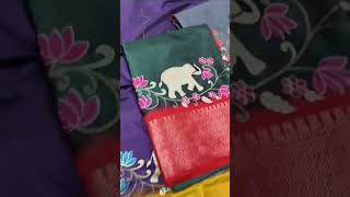 Kalamkari sarees song viralshorts 8096493319ytshorts [upl. by Ylera600]