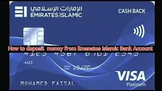 How to deposit money in Emirates Islamic Bank account [upl. by Lindholm331]