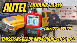 Ready for Yearly Car Vehicle State inspection Use the Autel Autolink AL319 Scan and diagnostic tool [upl. by Aynahs]