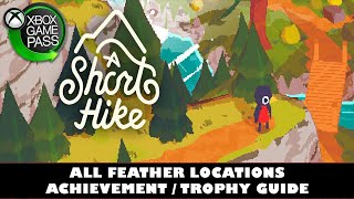 A Short Hike  All Feather Locations  Feathers Forever Achievement  Trophy Guide [upl. by Oriana]